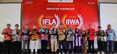 Dirut PTAM Jayapura Terima Penghargaan IFLA 2023 Sebagai Inovator Perubahan